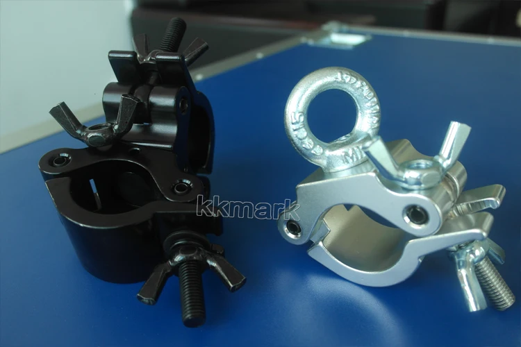 50mm 200kg Pipe Eye Bolt Clamp with Ring for lift system, View eye bolt