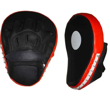 curved focus mitts