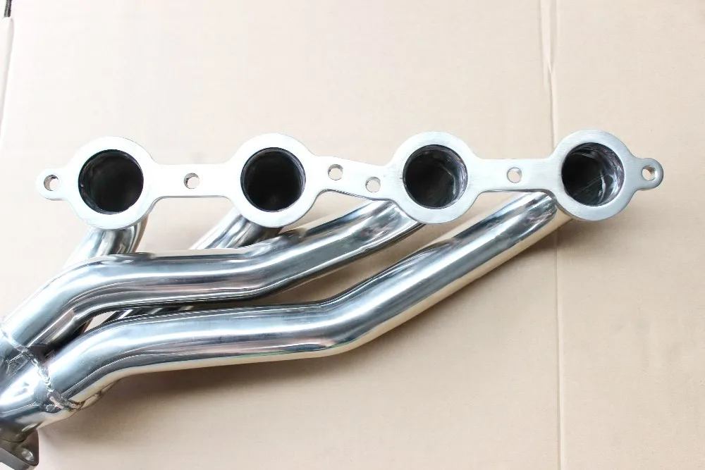 Srainless Steel Exhaust Pipe Manifold Headers For Chevy Silverado Gmc