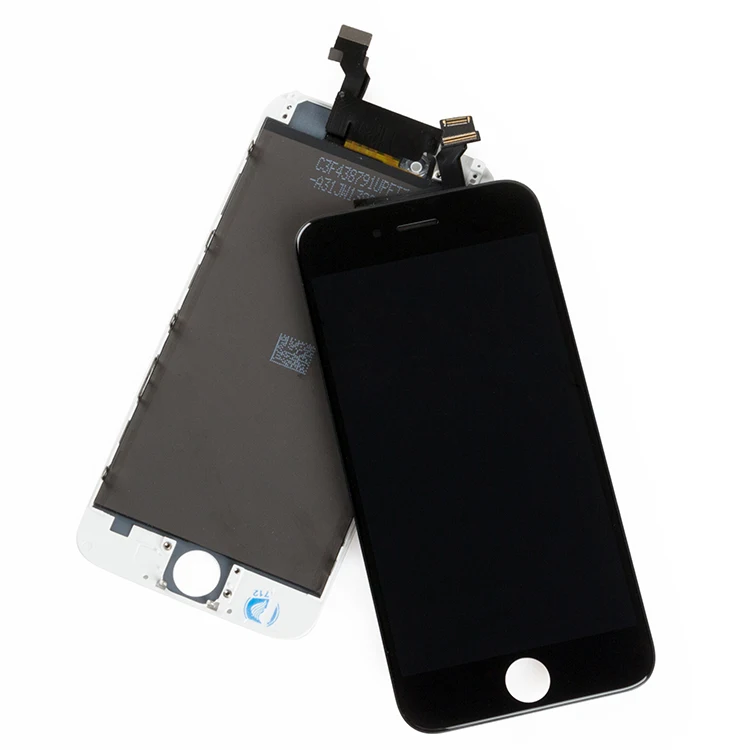 

Hot selling lcd screen digitizer replacement parts for iphone 6 plus screen assembly, White/black/other