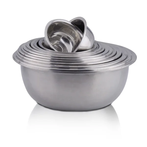 工厂价格不锈钢搅拌碗