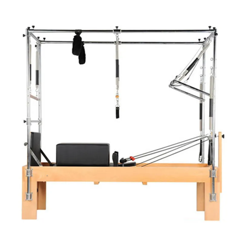 Body Balanced Germanic beech Pilates Reformer with full Trapeze