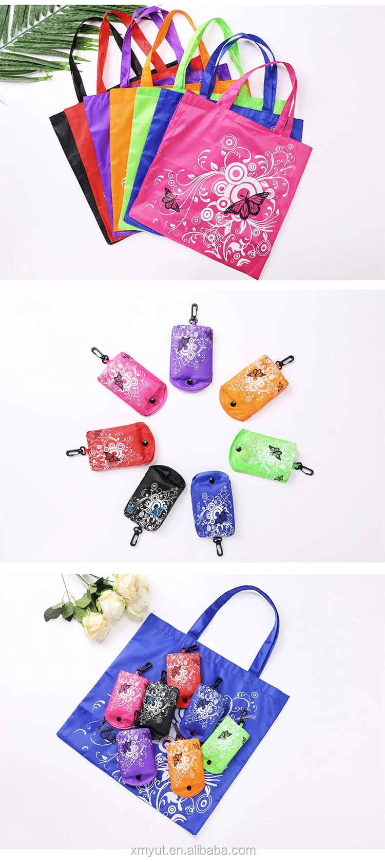 Promotion Cheap Foldable Shopping Polyester Bag Tote Bag