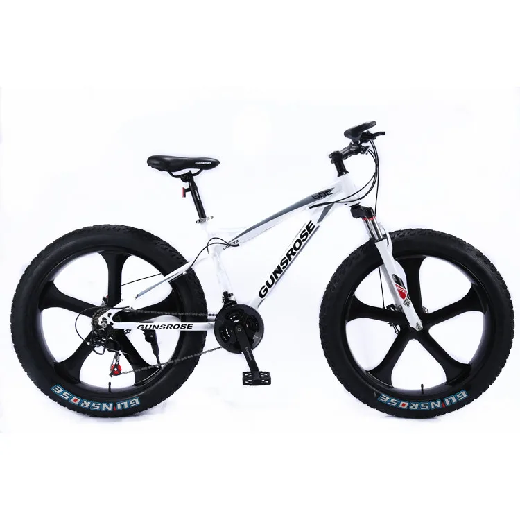 Big Tyre Bike 26 Inch / Thick Wheels Fat Tire Bike 26 Carbon Complet ...