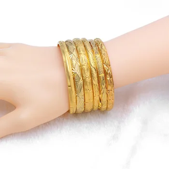 new gold bangles models