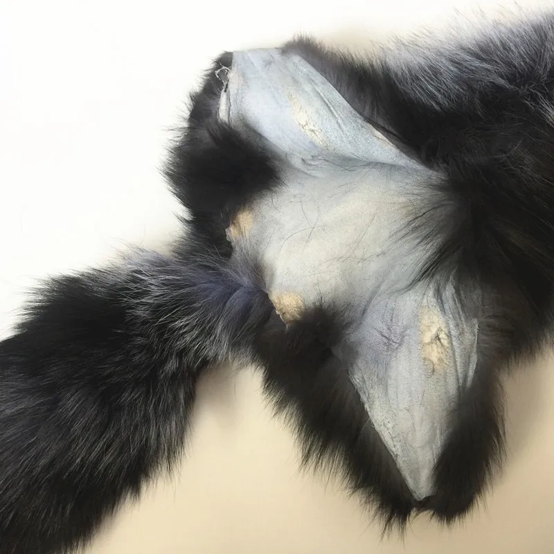 在线批发和零售软银色狐皮 85-95厘米 - buy 银狐毛皮皮肤,狐狸毛皮