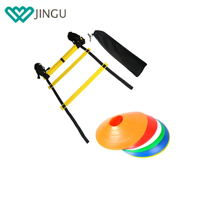 
Sports Speed Training Agility Ladder With Cones And Free Carrying Bag 
