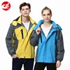 Wholesale warm polyester single layer mesh man and women custom logo winter jacket with liner jackets