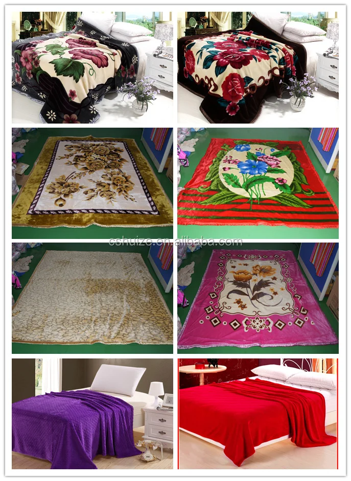 Hot Sale Dubai Classic Design Adults 100 Polyester Thick Winter Blanket Buy Thick Winter