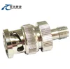 Brass,Nickel BNC Male Connector to SMA Female Connector RF Coaxial Adapter