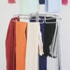 moveable adjustable size multi layers hanging carpet rug mat samples holder display racks stands for store