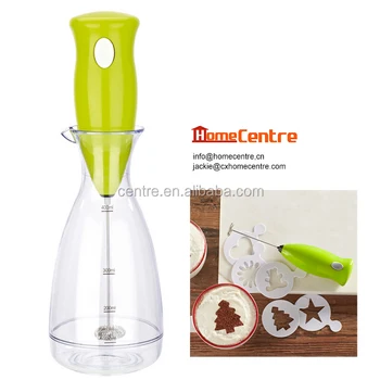 Electric Milk Frother Coffee Foam Maker With Cup Stand And Electric Milk Frother Coffee Foam Maker With Cup Stand And Template Mf 519