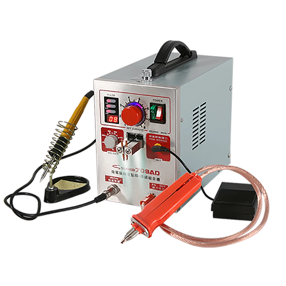 Sunkko Lithium Battery Spot Welder 709ad With Spot Welding Pen Hb71b
