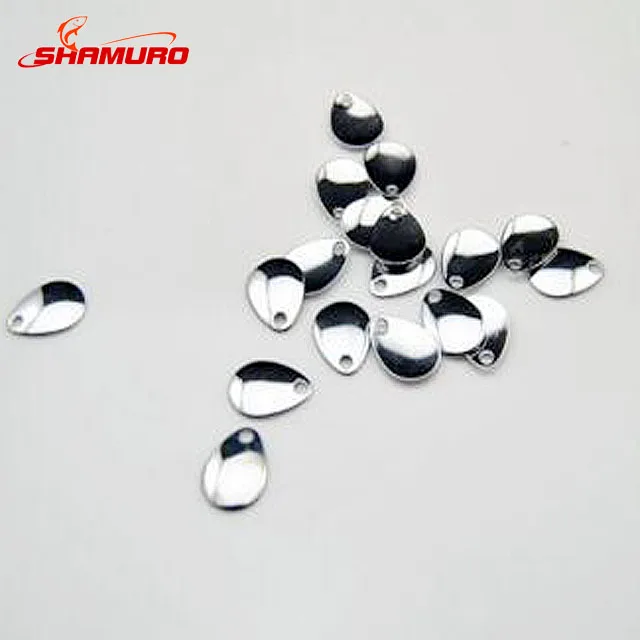 

Nickel Plating Steel Colorado Spinner Blades Smooth Finish, Silver