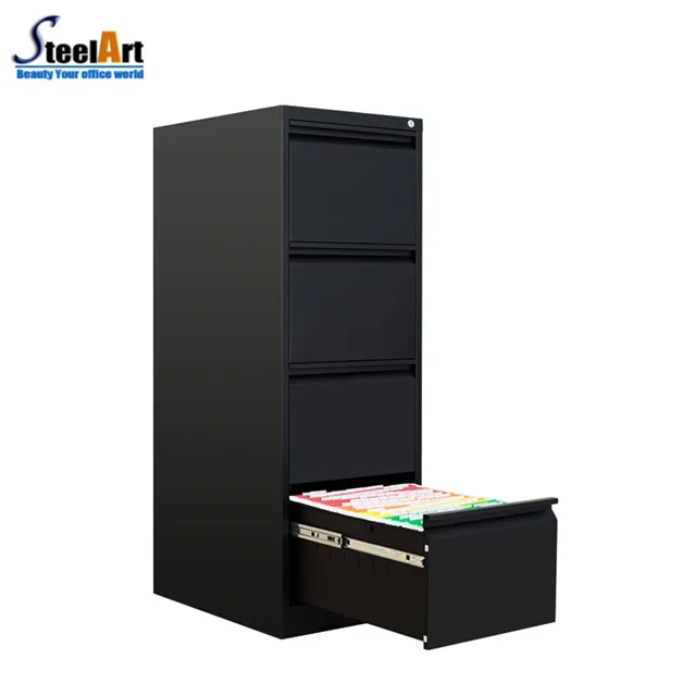 NEW arrivals  good quality knock down 4 drawer lateral metal file cabinet