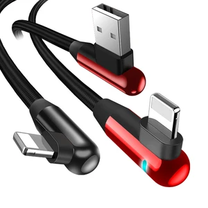 CAFELE 90 Degree L Shaped USB Charging Cable iPhone