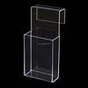 Custom clear acrylic hanging menu holder