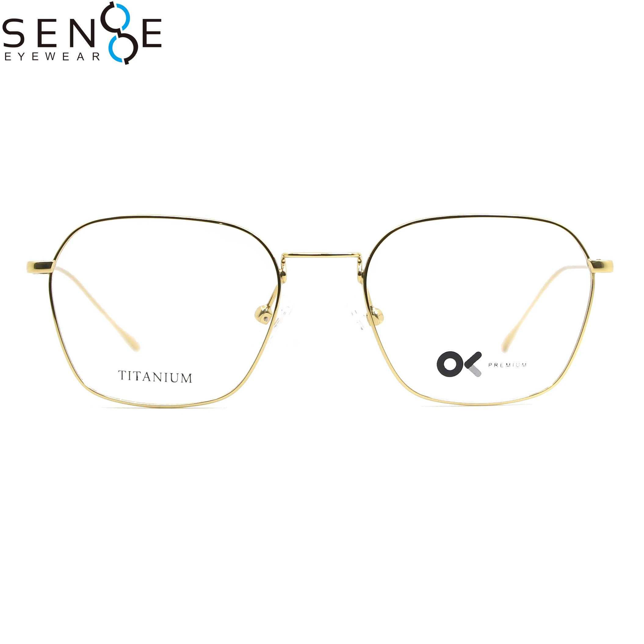 

Latest style 2019 optical glasses Titanium frame eyeglasses IP99105 optical glasses, 4 colors