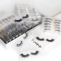 

Black cotton mink lashes with private label 3d mink eyelashes