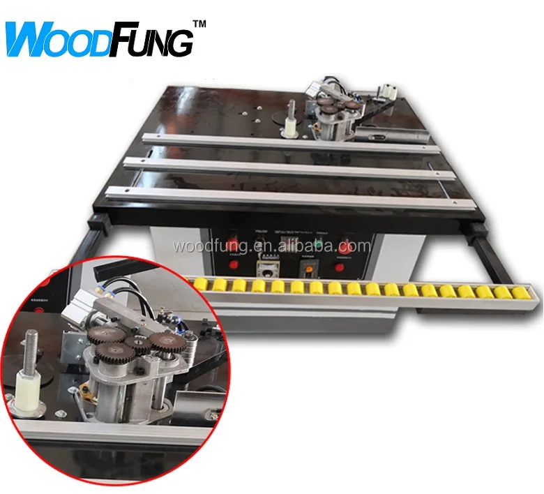 woodworking manual edge banding machine with micro computer