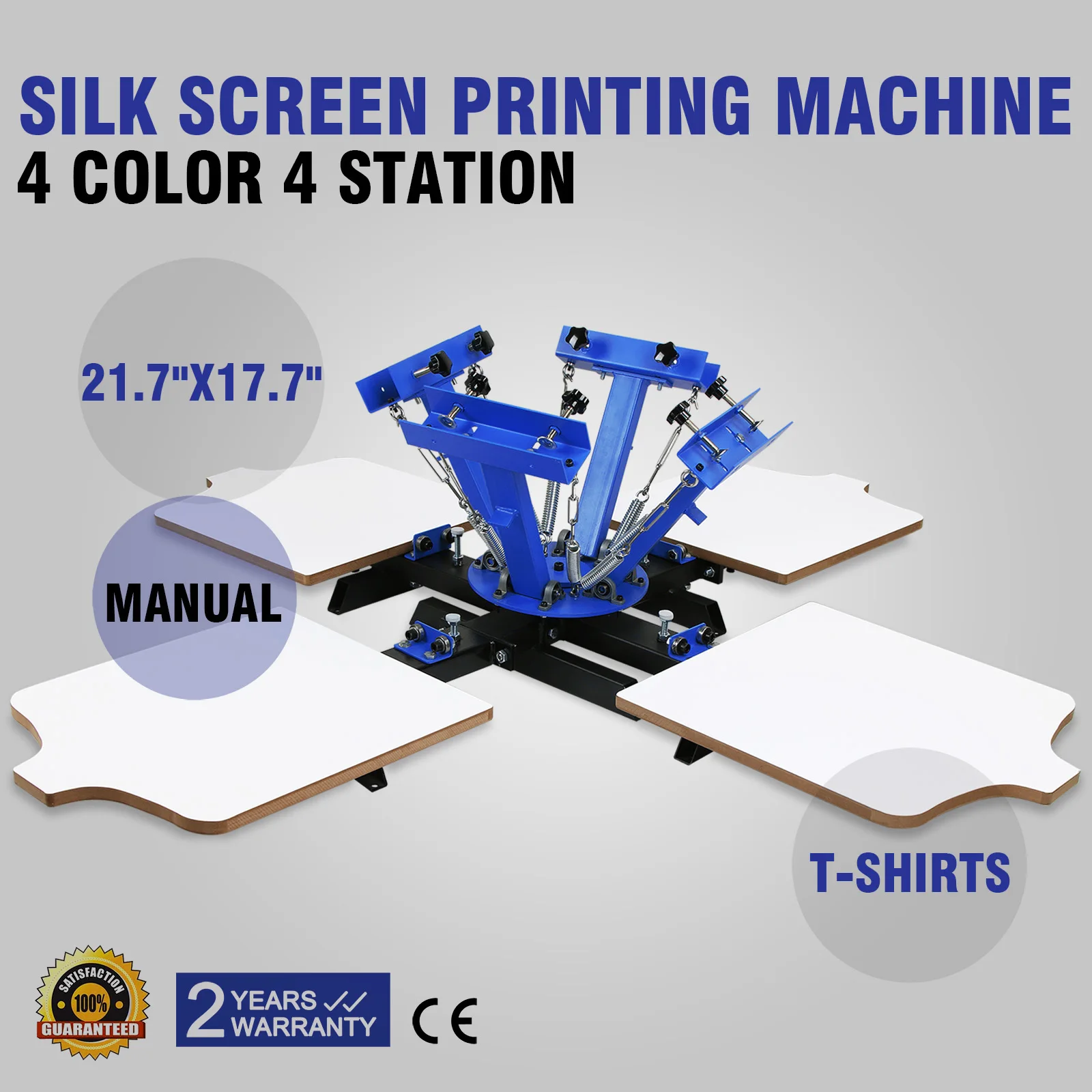 silk screen printing press