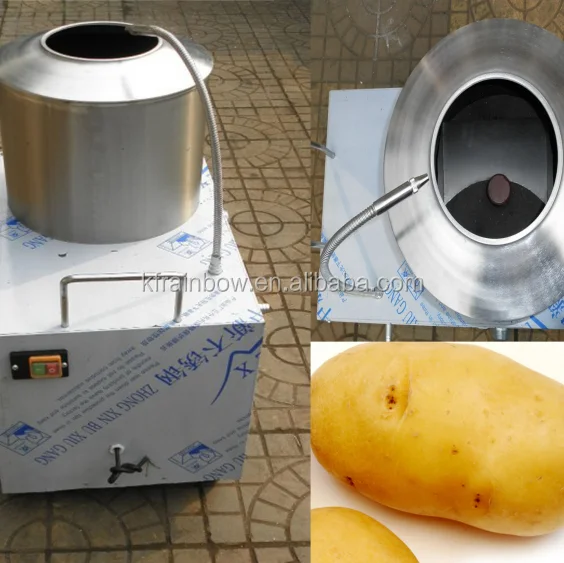 Rb250 Sweet Potato Peel Removing Machine Sweet Potato Skin Removal Equipment Buy Sweet Potato