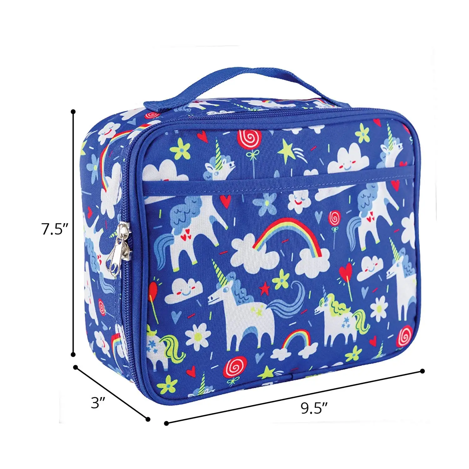 unicorn insulated lunch bag