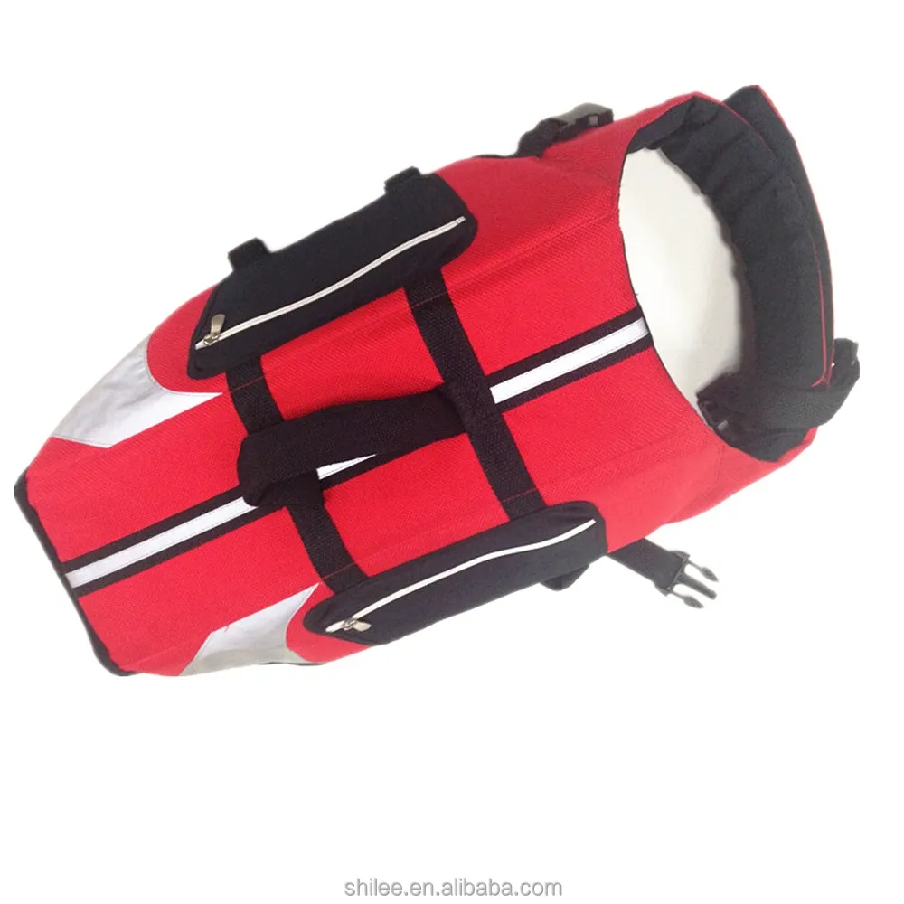 

Doggy life jacket Size Adjustable Dog Lifesaver Safety Reflective Vest Pet Life Preserver