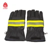 cow split fireman glovesGood grip performance cow split flex custom work gloves