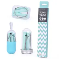 

New Product Ideas 2019 Healthy Drinks Custom Silicone Rubber Drinking Straws Silicone Reusable Straw