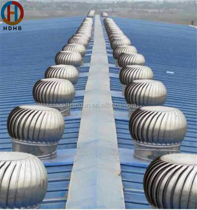 Natural Wind-driven Roof Fan, 500mm, Stainless, Steel - detail 28