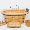 Spa application wooden bath tub spa baths