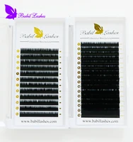 

Private Label Babillashes C CC D 0.03 0.05 0.07 Russian Volume Eyelash Extensions with packaging box