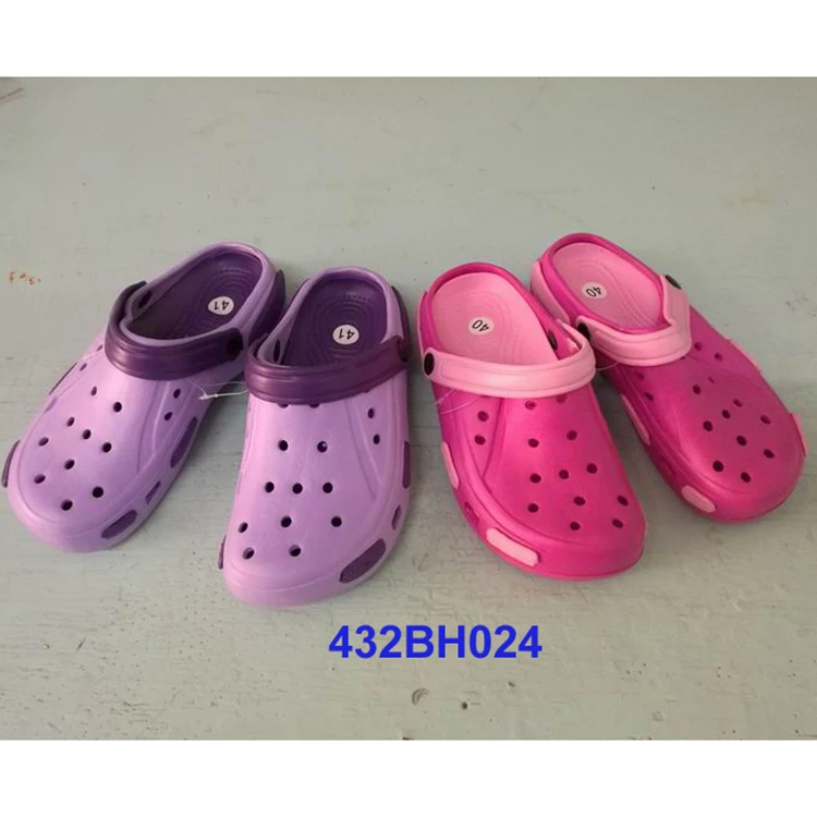 
stock shoe Eva Plastic Summer garden clogs Wholesale Slipper For Woman 