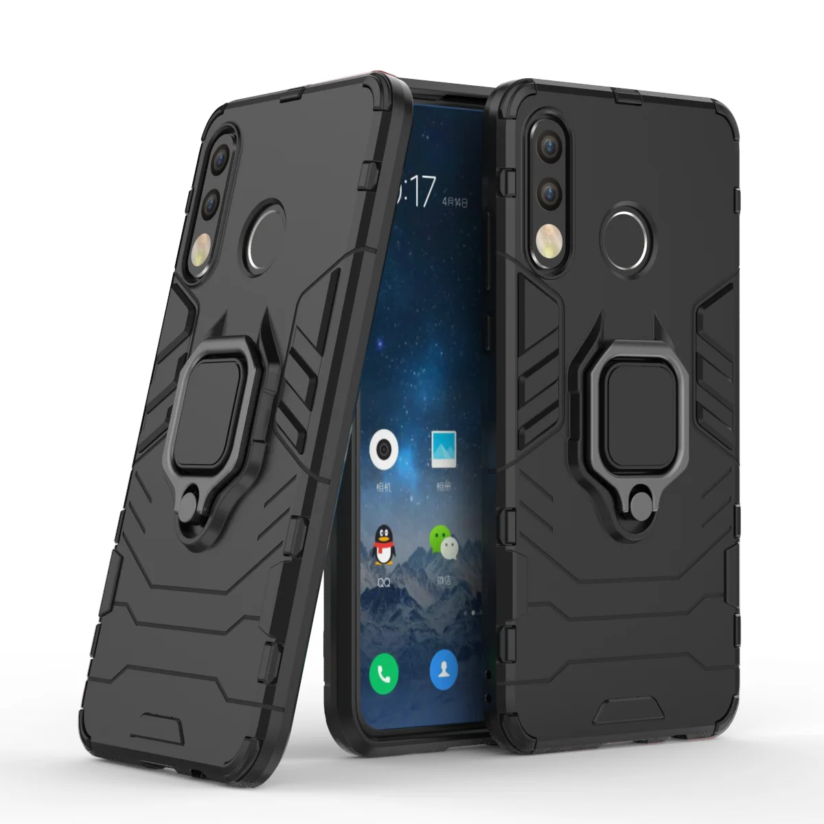 

BearDada 3 in 1 TPU PC Bumper Phone Case For Huawei P30 Pro Lite Back Cover