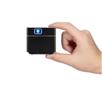 

Smartphone Miracast Airplay 1080P Mini 4K Portable Mini Smart LED Dlp Cube Projector Android 7.1 1+16GB
