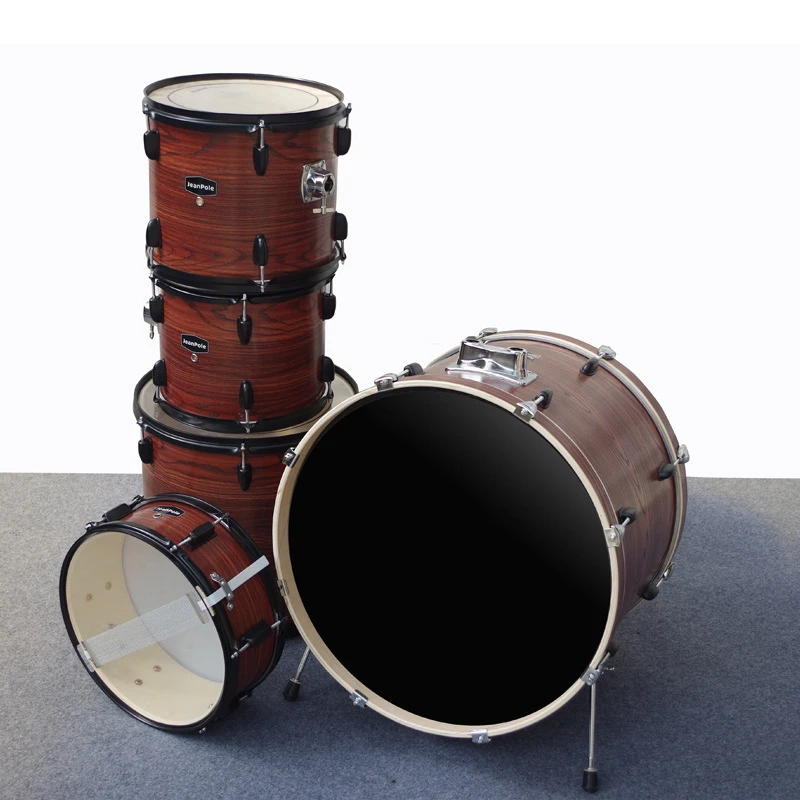 
V-DS002 5pcs Hot-sale Favorite High Quality Musical Instrument Drum Set professional 
