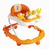 factory cheap price good quality height adjustable silicon wheels baby walker