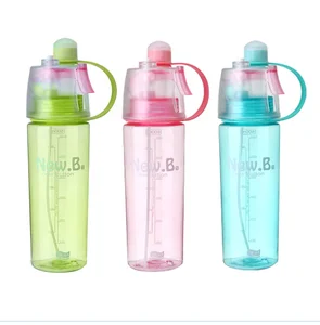 New Product Mist And Drinking Spray Sports Plastic Spray Water Bottle