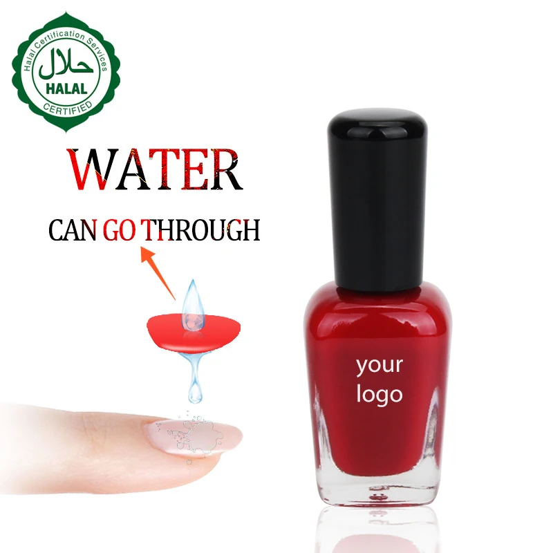 Bulk Oem Water Permeable Nail Polish Manufacturers Breathable Nail