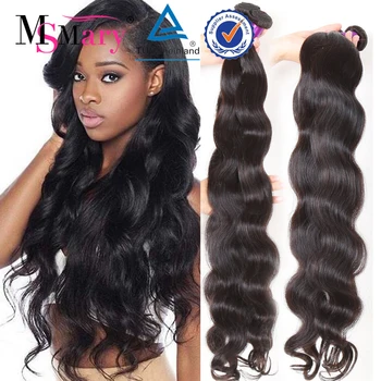 Long And Thick Ends Body Wave Raw Temple Virgin Indian Hair Bundle