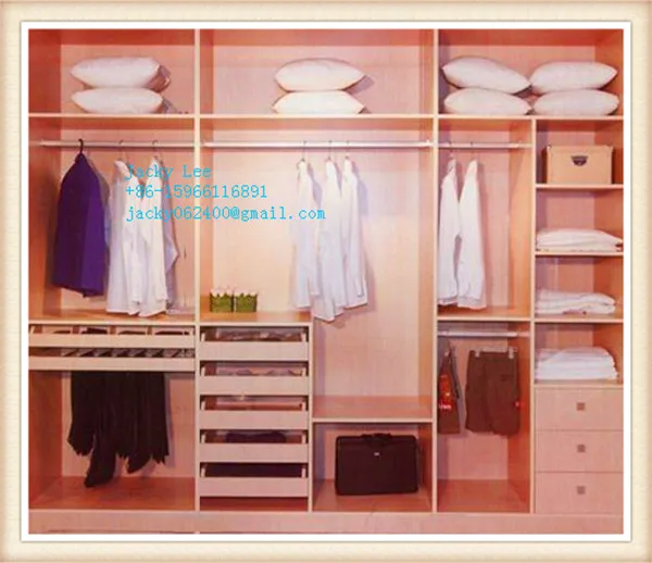 Birch Melmained Mdf Or Chipboard Design Veneer Wardrobe Bedroom