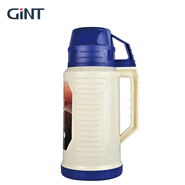 

Wholesale 1.9L custom printed vacuum flask insulated thermos with double lid