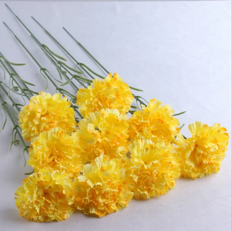 Colorful Cheap Artificial Flower Single Carnation For Mother Gift Buy