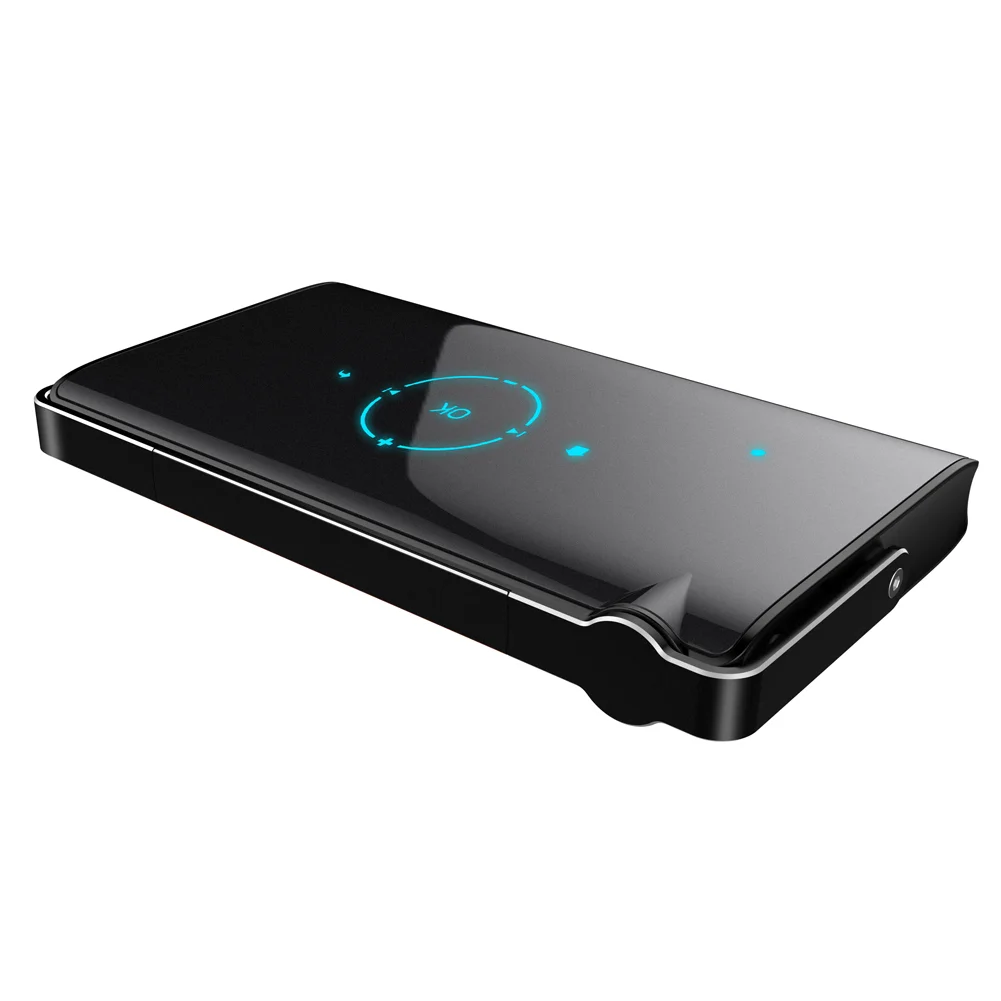 

Mini Pico Video Projector for iPhone, Android, Laptop, HD Home Theater mobile Projector Support 1080P P2, Black