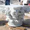 garden decoration natural stone pedestal for sale