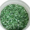 Raw jade natural gemstones polished green jade gravel tumbled stones