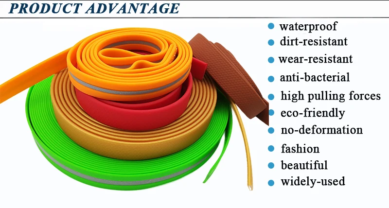 reflective coated webbing strap