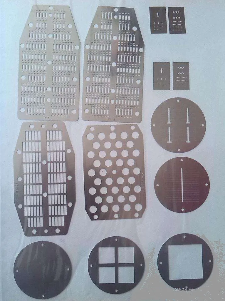 High Precision Photo Etched Metal Shadow-masks with Fine Slot and Dot
