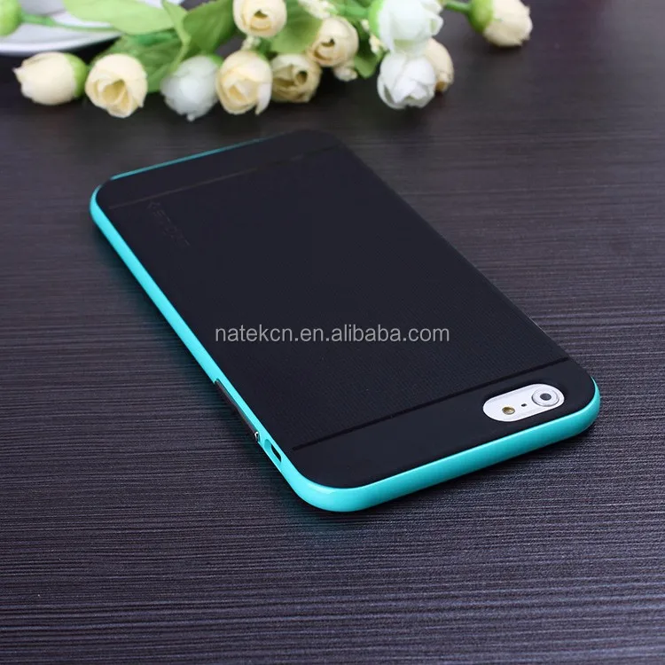 For iphone 6 White/Black Heavy Duty Phone Case Cover with Built-in Stand